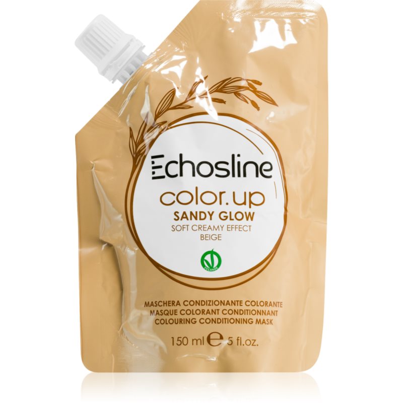Echosline Color Up Възстановяваща цветна маска с подхранващ ефект цвят Sandy Glow 150 мл.