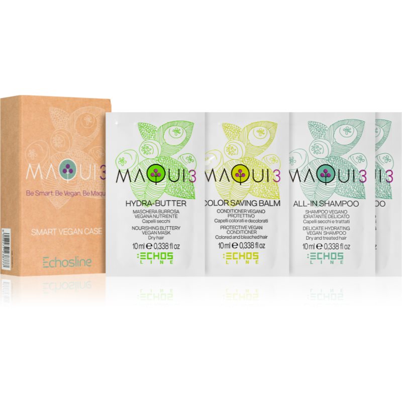 Echosline Maqui 3 Smart Vegan case комплект за пътуване За коса 3 бр.