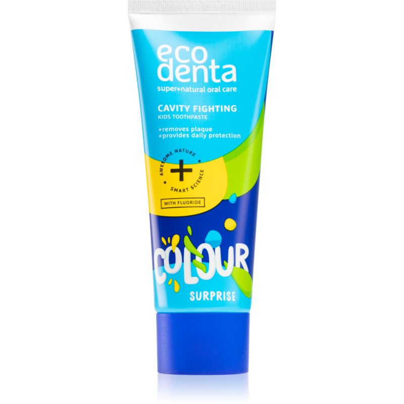 Ecodenta Colour Surprise паста за зъби за деца срещу кариес 75 мл.