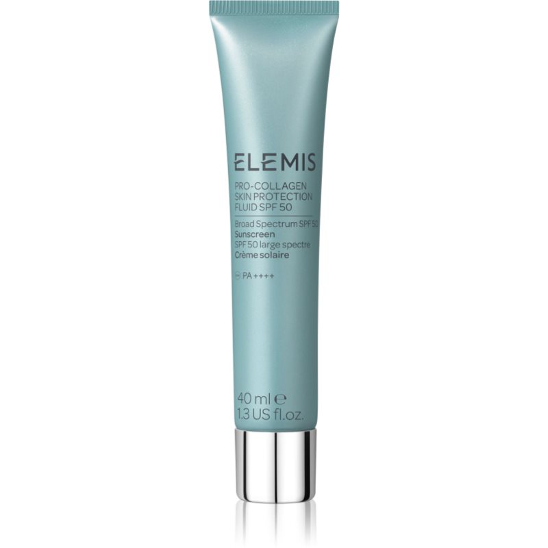 Elemis Pro-Collagen Skin Protection защитен овлажняващ флуид против стареене на кожата SPF 50 40 мл.