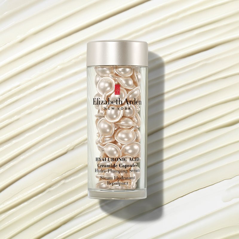 Elizabeth Arden Ceramide Hyaluronic acid plumping serum хидратиращ серум в капсули за жени 90 капс. на ниска цена