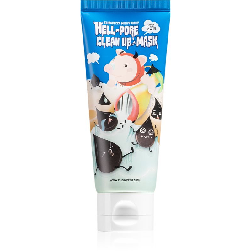 Elizavecca Milky Piggy Hell-Pore Clean Up Mask отлепваща се гел маска против черни точки 100 мл.