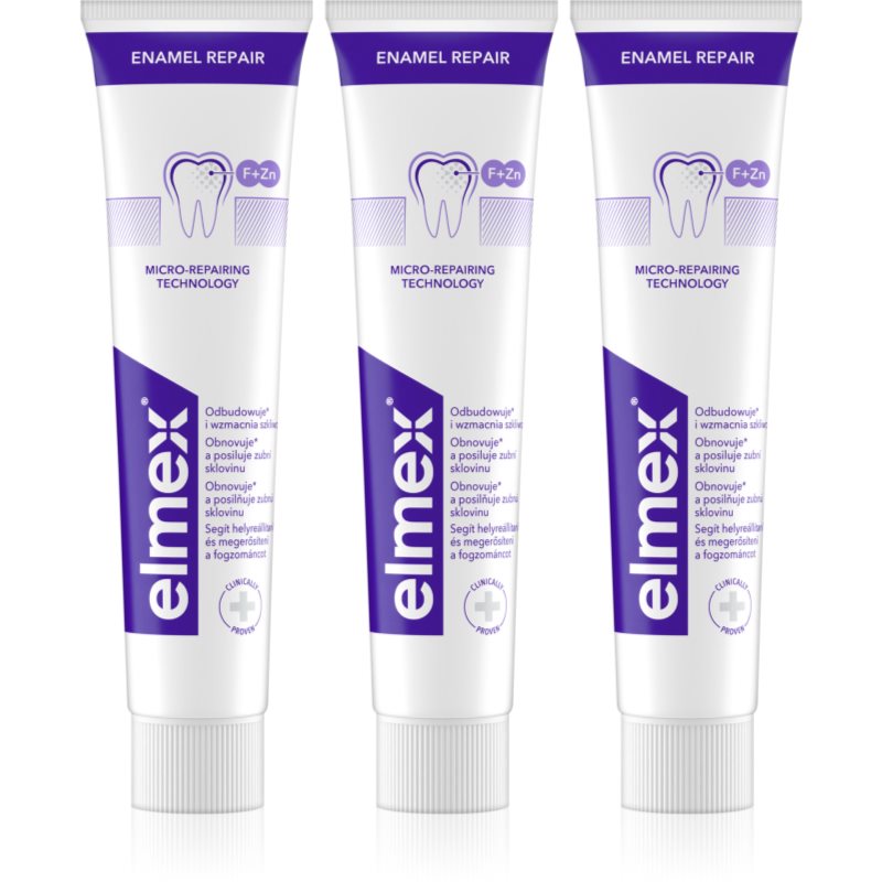 Elmex Repair Enamel Repair паста за зъби 3x75 мл. на ниска цена