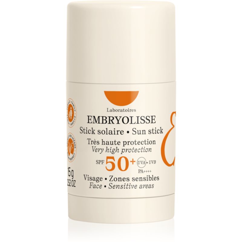 Embryolisse STICK SOLAIRE SPF50+ слънцезащитен крем в стик SPF 50+ 15 гр.