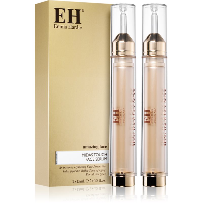 Emma Hardie Amazing Face Midas Touch Face Serum интензивен хидратиращ серум за лице 2x15 мл.