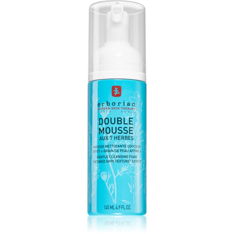 Erborian 7 Herbs Double Mousse нежна почистваща пяна 145 мл.