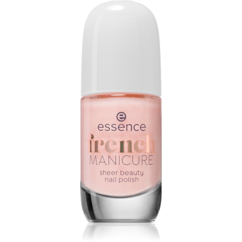 Essence French MANICURE лак за нокти цвят 01 - peach please! 8 мл.