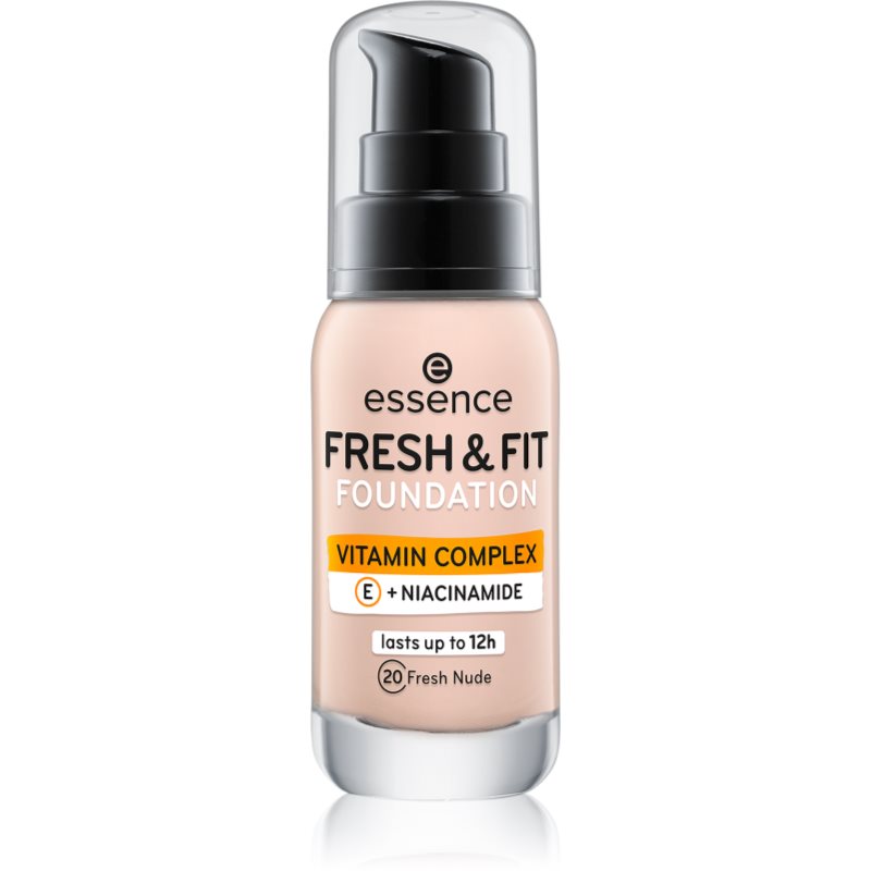 Essence Fresh & Fit течен фон дьо тен цвят 20 Fresh Nude 30 мл.