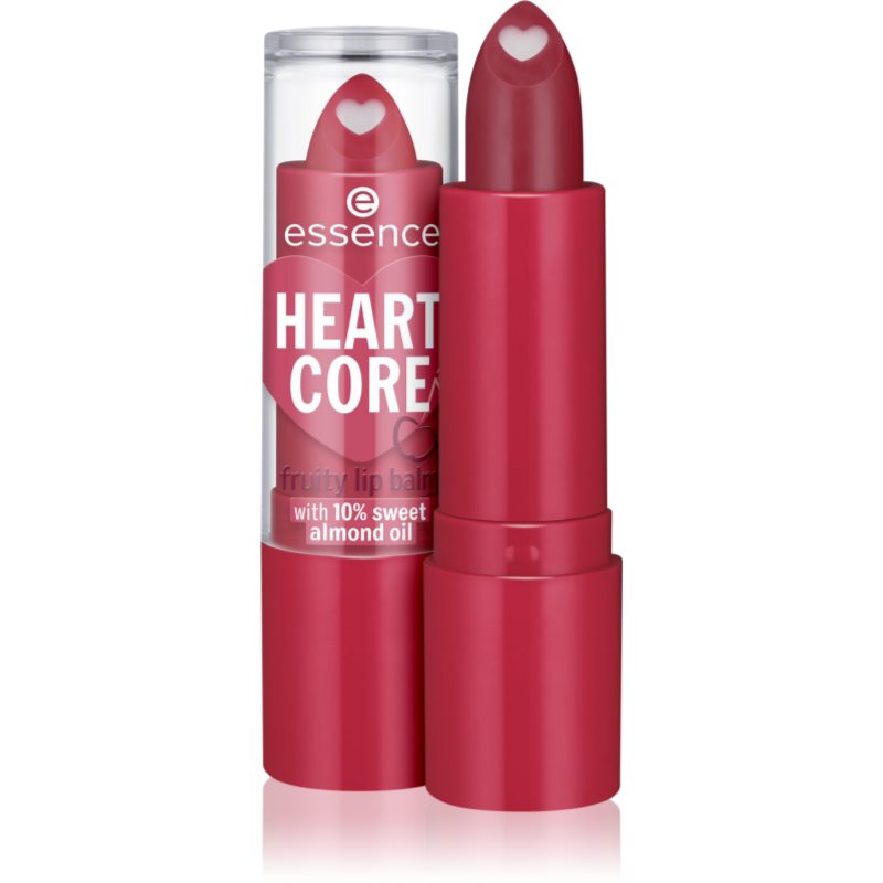 Essence HEART CORE балсам за устни цвят 01 Cherry 3 гр.