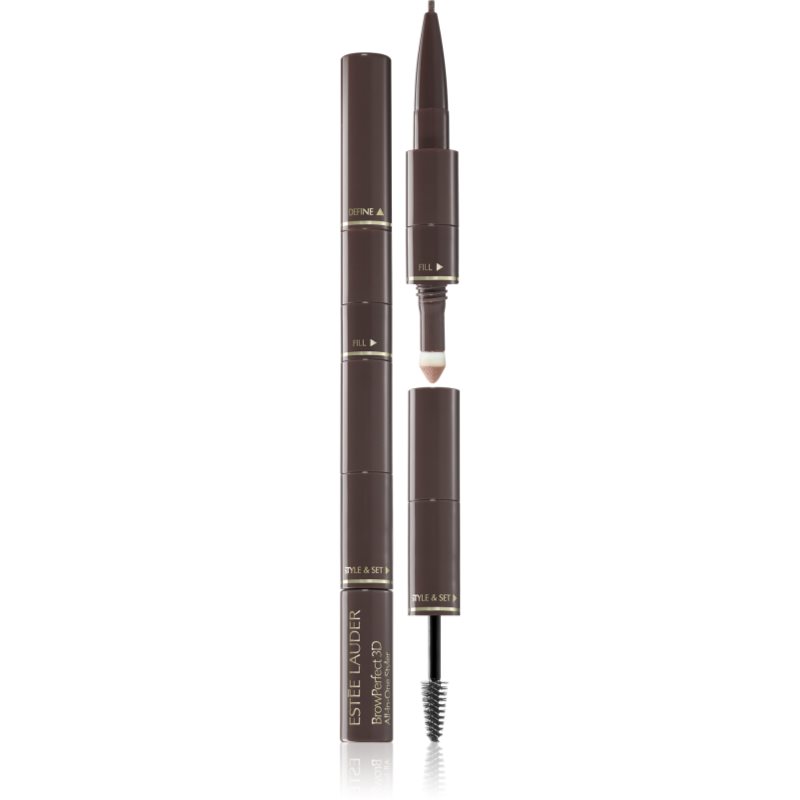 Estée Lauder BrowPerfect 3D All-in-One Styler молив за вежди 3 в 1 цвят Brunette 2