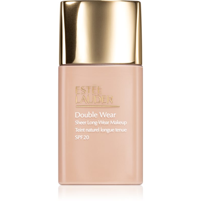 Estée Lauder Double Wear Sheer Long-Wear Makeup SPF 20 лек матиращ фон дьо тен SPF 20 цвят 1C1 Cool Bone 30 мл.