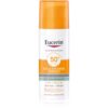 Eucerin Sun Oil Control Tinted гел крем за слънце SPF 50+ цвят Light 50 мл.
