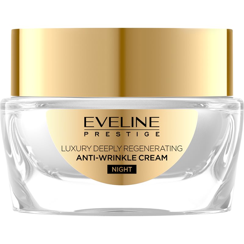 Eveline Cosmetics 24K Snail & Caviar нощен крем против бръчки с екстракт от охлюв 50 мл.