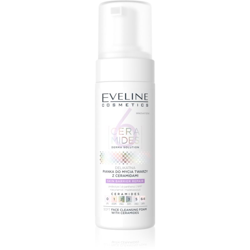 Eveline Cosmetics 6 Ceramides дълбокопочистваща пяна с церамиди 150 мл. на ниска цена