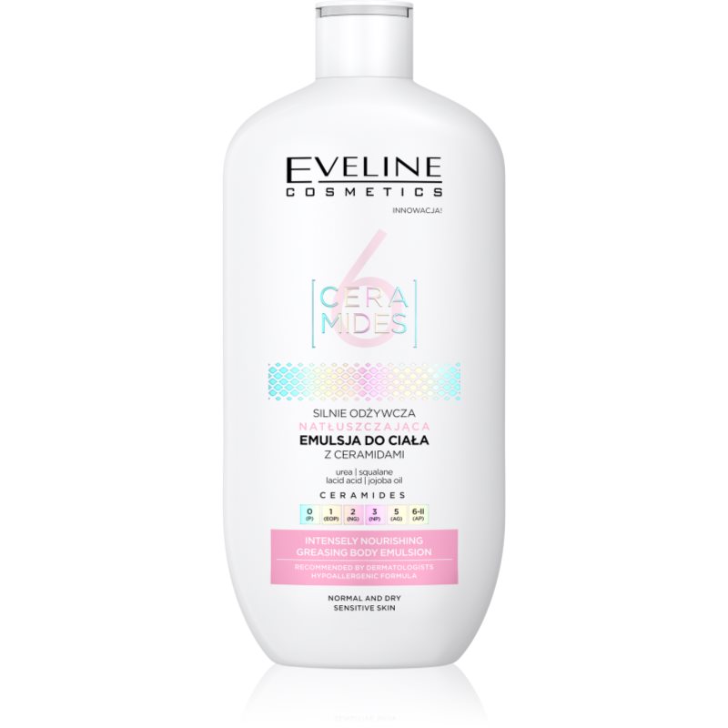 Eveline Cosmetics 6 Ceramides емулсия за тяло за нормална и суха кожа 350 мл.