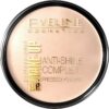 Eveline Cosmetics Art Make-Up лек компактен минерален пудров фон дьо тен с матиращ ефект цвят 32 Natural 14 гр.
