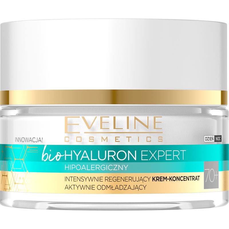 Eveline Cosmetics Bio Hyaluron Expert интензивен регенериращ крем 70+ 50 мл.