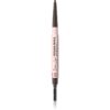 Eveline Cosmetics Brow & Go! водоустойчив молив за вежди с четка 2 в 1 цвят Dark Brown 4 гр.