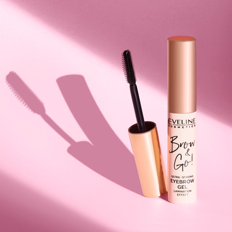 Eveline Cosmetics Brow & Go! гел за вежди с екстра силна фиксация 6 мл. на ниска цена