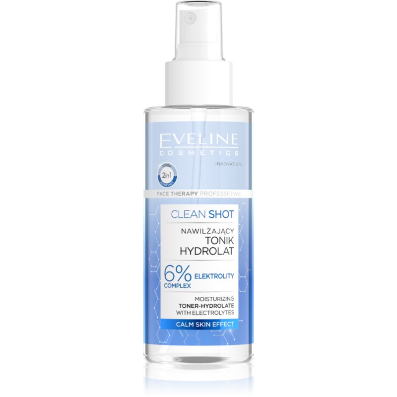 Eveline Cosmetics Clean Shot 6% Electrolyte Complex хидратиращ тоник 150 мл.
