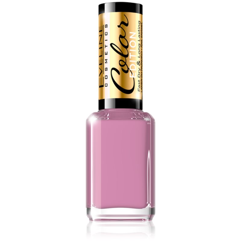 Eveline Cosmetics Color Edition непрозрачен лак за нокти цвят 124 12 мл.