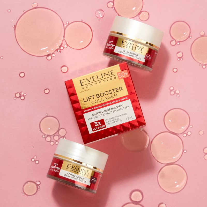 Eveline Cosmetics Lift Booster Collagen стягащ крем 50+ 50 мл. на ниска цена