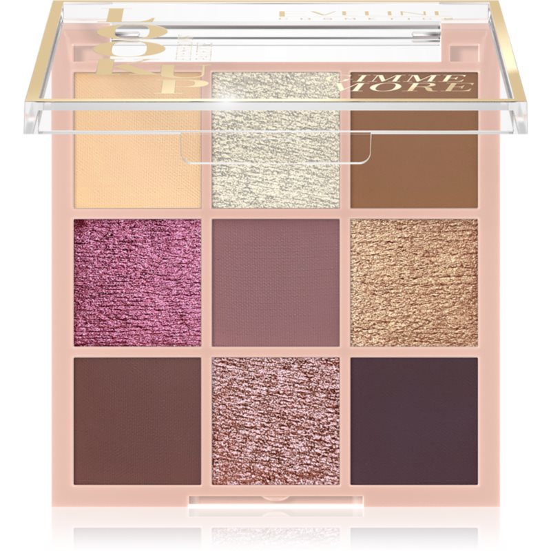 Eveline Cosmetics Look Up Gimme More палитра сенки за очи 10
