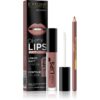 Eveline Cosmetics OH! my LIPS Matt комплект за устни 02 Milky Chocolate 2 бр.