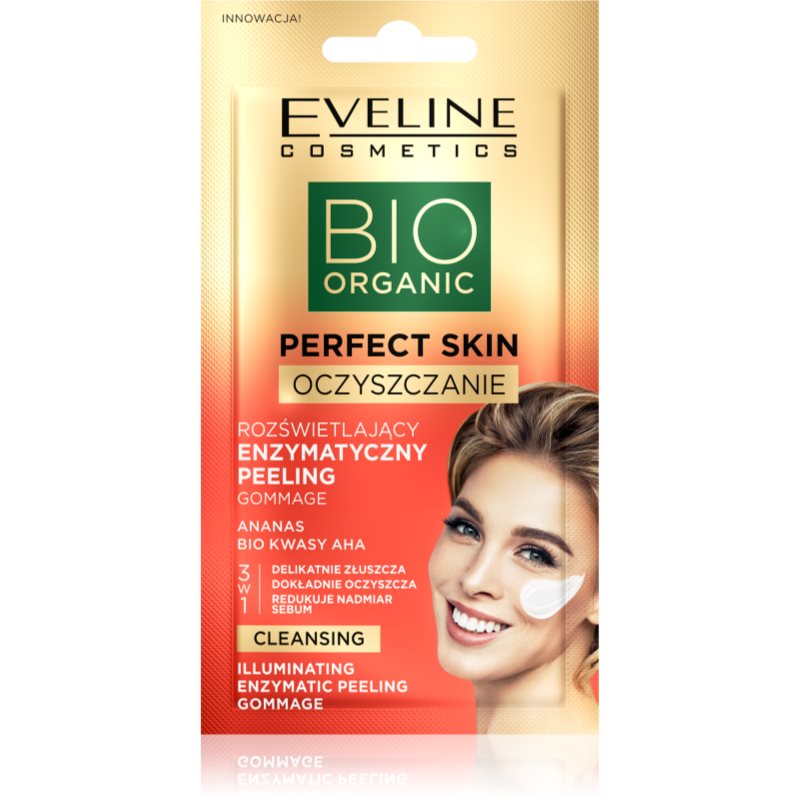 Eveline Cosmetics Perfect Skin Gommage 3v1 нежен ензимен пилинг 8 мл.