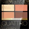 Eveline Cosmetics Quattro палитра сенки за очи цвят 01 3