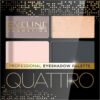 Eveline Cosmetics Quattro палитра сенки за очи цвят 02 3