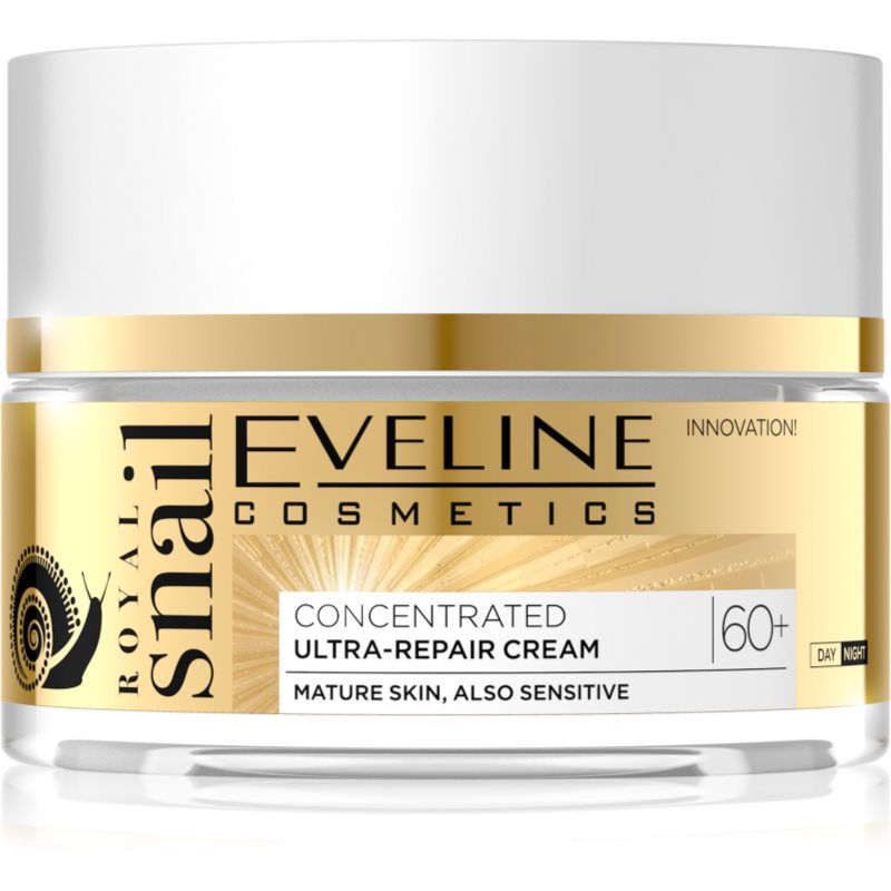 Eveline Cosmetics Royal Snail дневен и нощен крем 60+ с подмладяващ ефект 50 мл.
