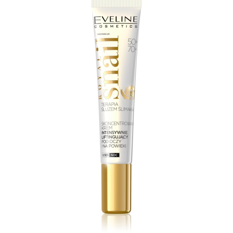 Eveline Cosmetics Royal Snail лифтинг крем за околоочната зона с екстракт от охлюв 50+ 20 мл.