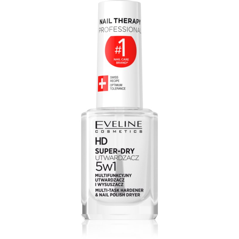 Eveline Cosmetics SUPER-DRY бързозасъхващ лак за нокти със стягащ ефект 12 мл.