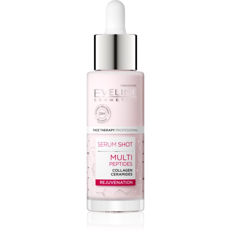 Eveline Cosmetics Serum Shot Multi Peptides подмладяващ серум за лице с колаген 30 мл.