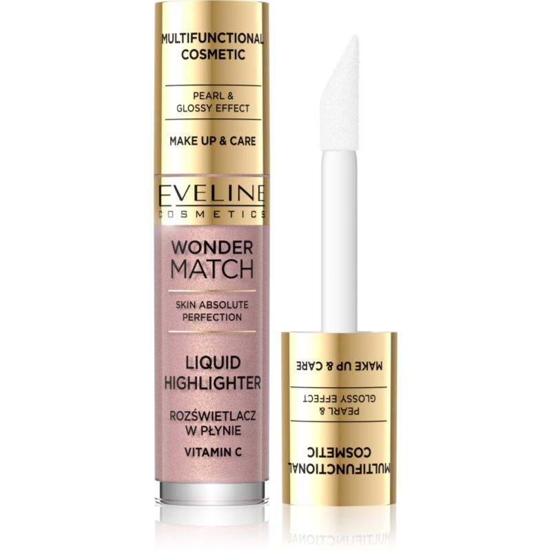 Eveline Cosmetics Wonder Match течен хайлайтър 4