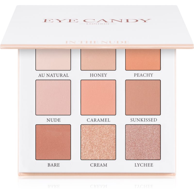Eye Candy Eye Shadow Palette палитра сенки за очи цвят In The Nude 96 гр.