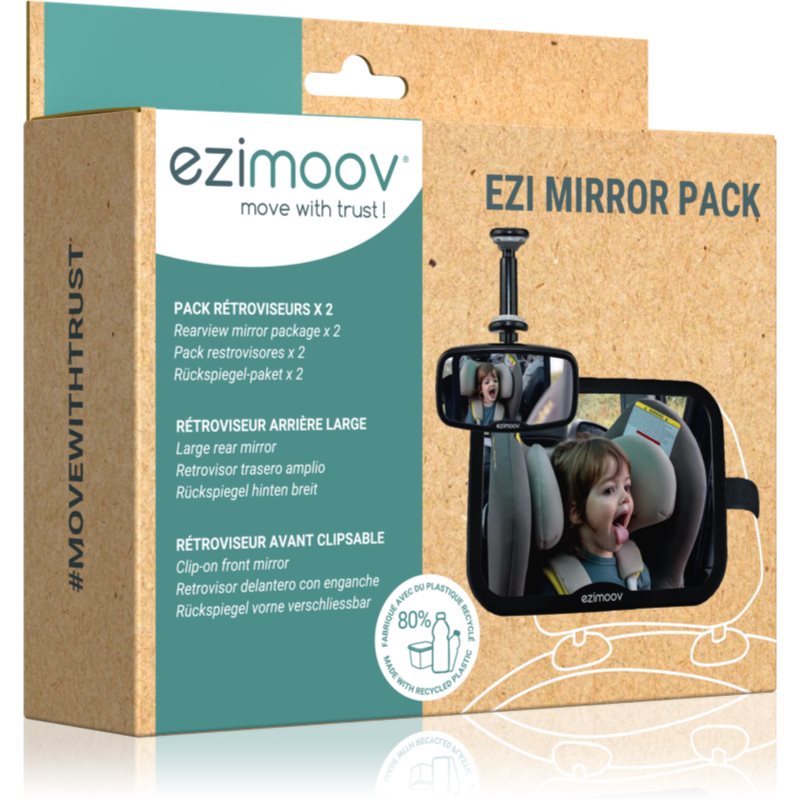Ezimoov EZI Mirror Pack огледалце за колата Eco friendly 1 бр.