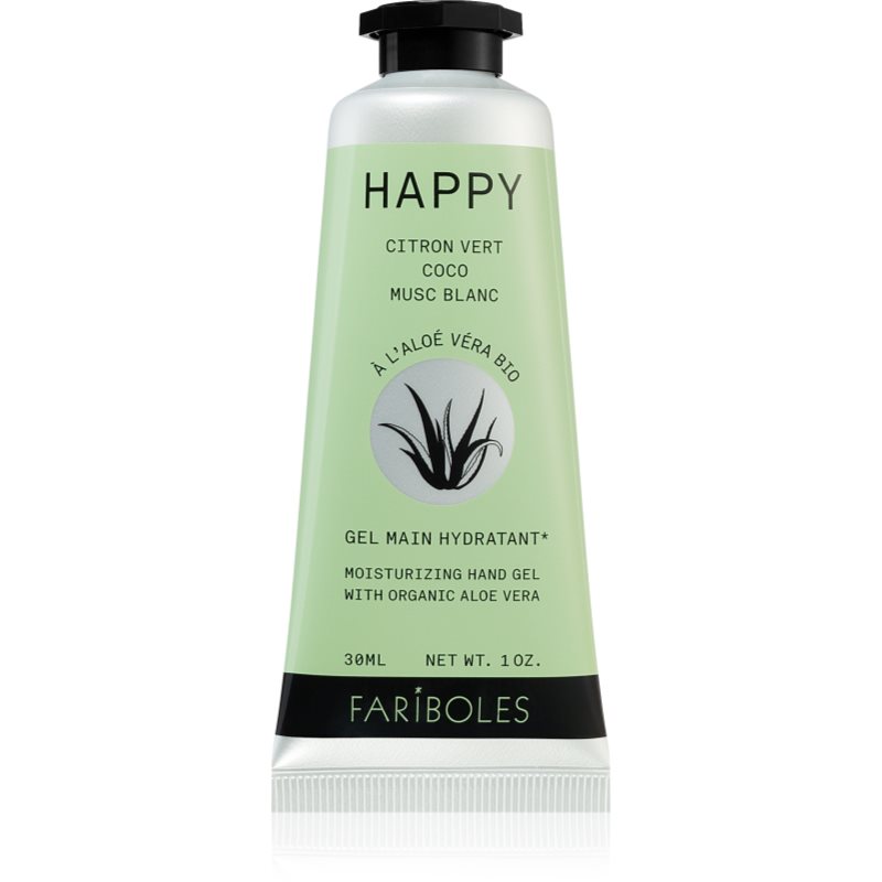 FARIBOLES Green Aloe Vera Happy гел за ръце 30 мл.