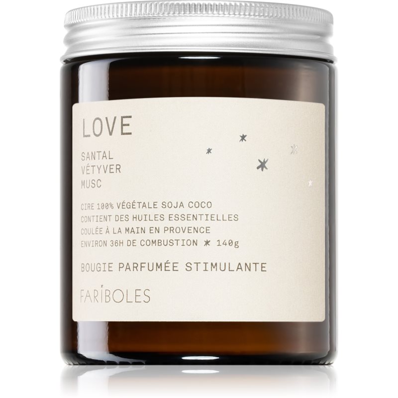 FARIBOLES Green Love ароматна свещ 140 гр.