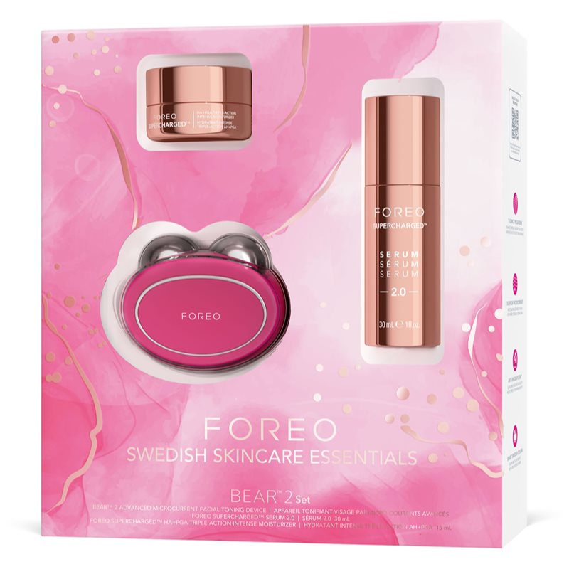 FOREO Swedish Skincare Essentials BEAR™2 Set комплект за тониране и лифтинг на лицето