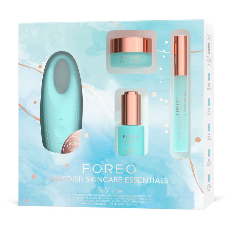 FOREO Swedish Skincare Essentials IRIS™2 Set комплект грижа за околоочната зона на ниска цена