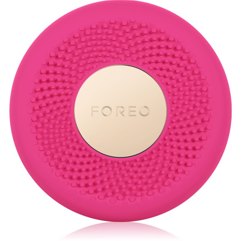FOREO UFO™ 3 Mini звуков уред за ускоряване ефекта на маските за лице Fuchsia 1 бр.