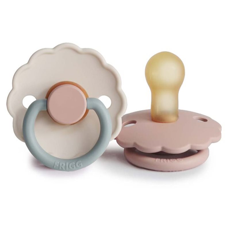 FRIGG Daisy Size 1:0-6 months биберон Blush/Cotton candy 2 бр.