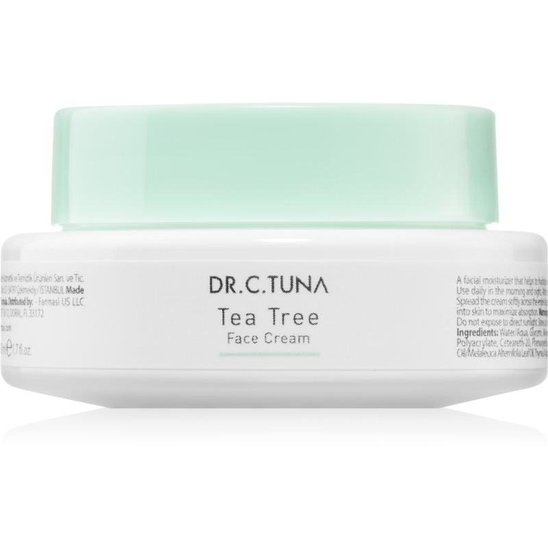 Farmasi Dr. C. Tuna Tea Tree хидратиращ крем за мазна кожа 50 мл.