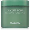 Farmstay Tea Tree Biome тонизиращи възглавнички за успокояване на кожата 140 мл.