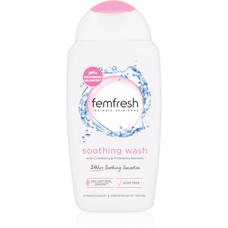Femfresh Soothing измиваща емулсия с пробиотик 250 мл.