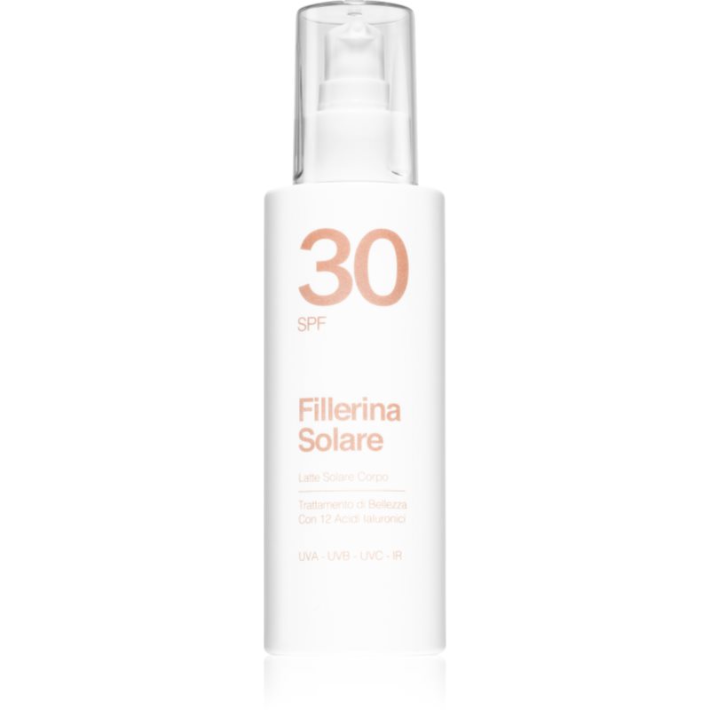 Fillerina Sun Beauty Body Sun Milk слънцезащитен крем за тяло SPF 30 150 мл.