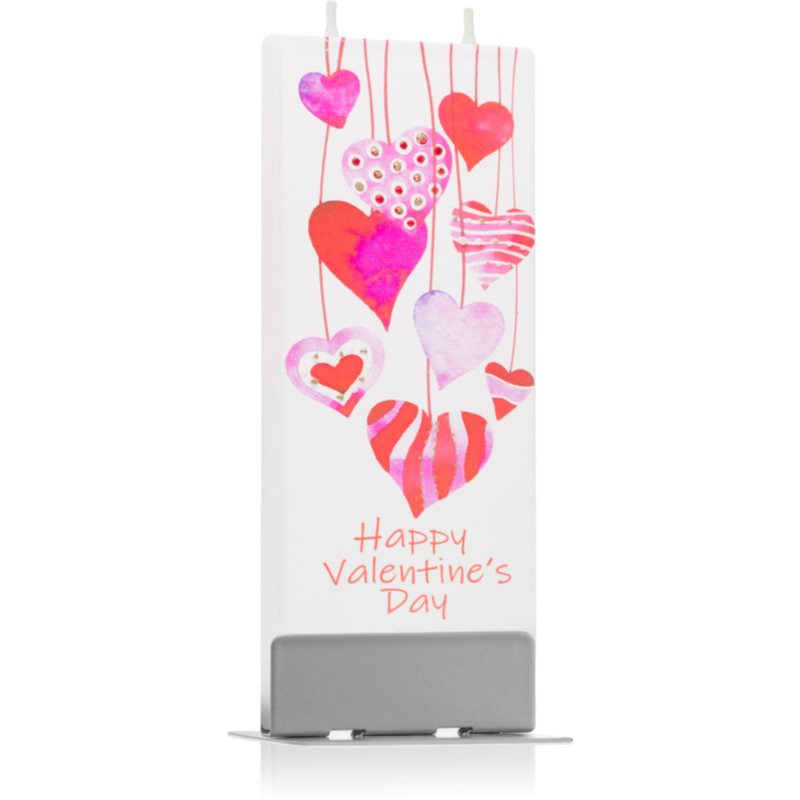 Flatyz Holiday Happy Valentine's Day свещ 6x15 см