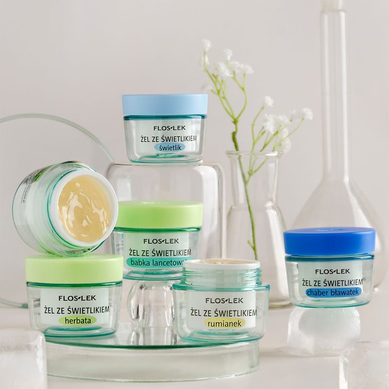 FlosLek Laboratorium Eye Care гел за околоочната зона с очанка 10 гр. на ниска цена